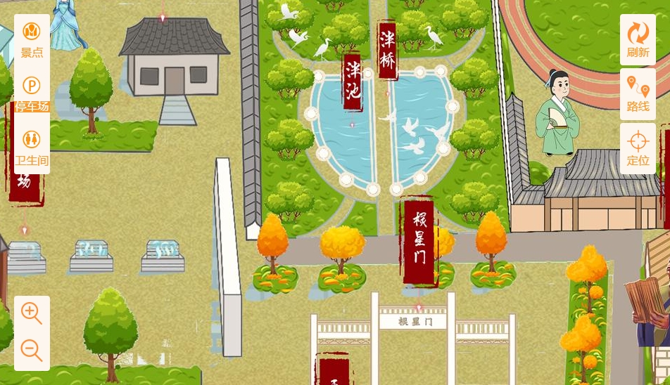 图木舒克手绘地图景区语音讲解导览系统：智慧景区建设的基石